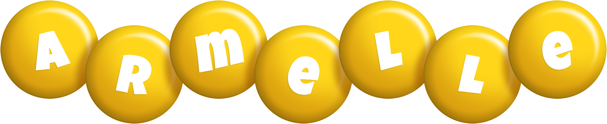 Armelle candy-yellow logo