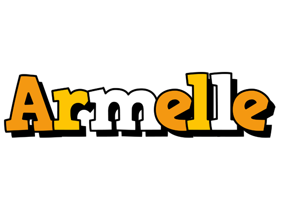 Armelle cartoon logo