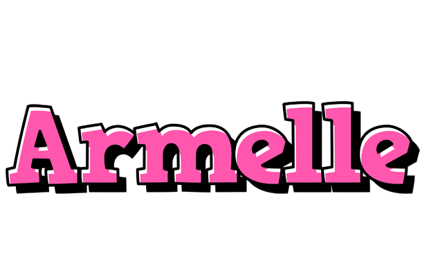Armelle girlish logo