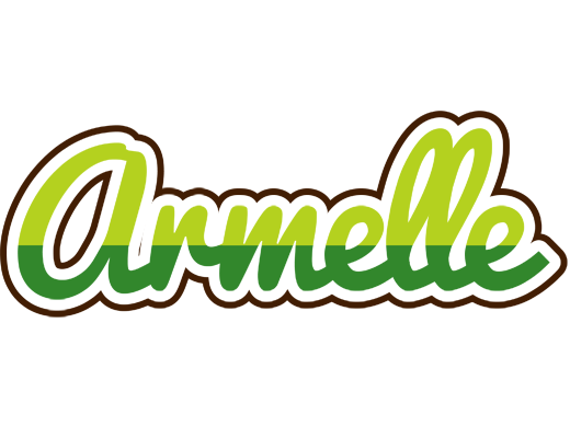 Armelle golfing logo