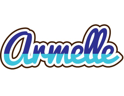 Armelle raining logo