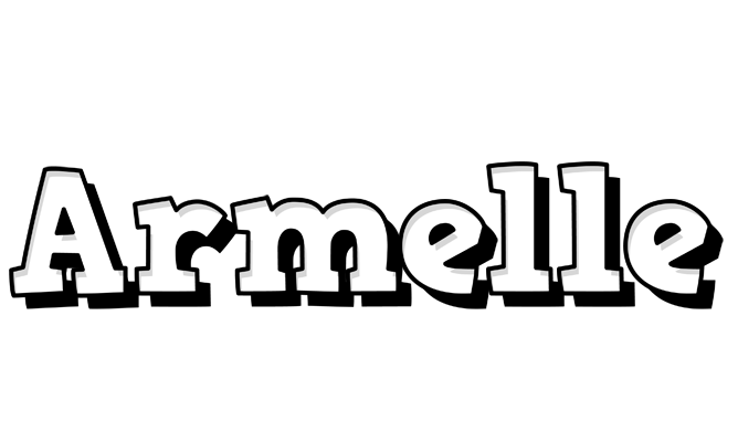 Armelle snowing logo