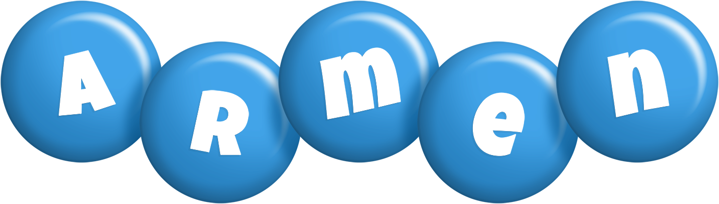 Armen candy-blue logo