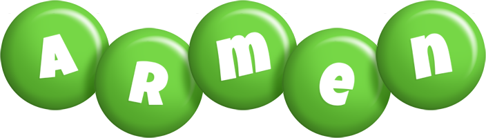 Armen candy-green logo