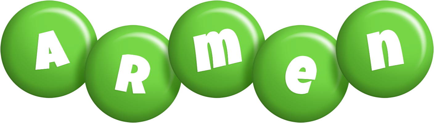 Armen candy-green logo