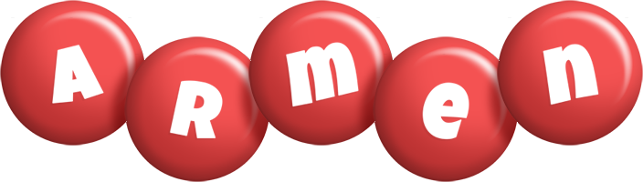 Armen candy-red logo