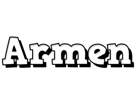 Armen snowing logo