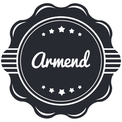 Armend badge logo