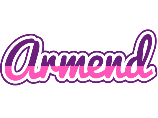 Armend cheerful logo