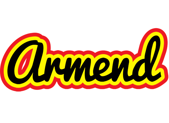 Armend flaming logo