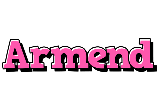 Armend girlish logo