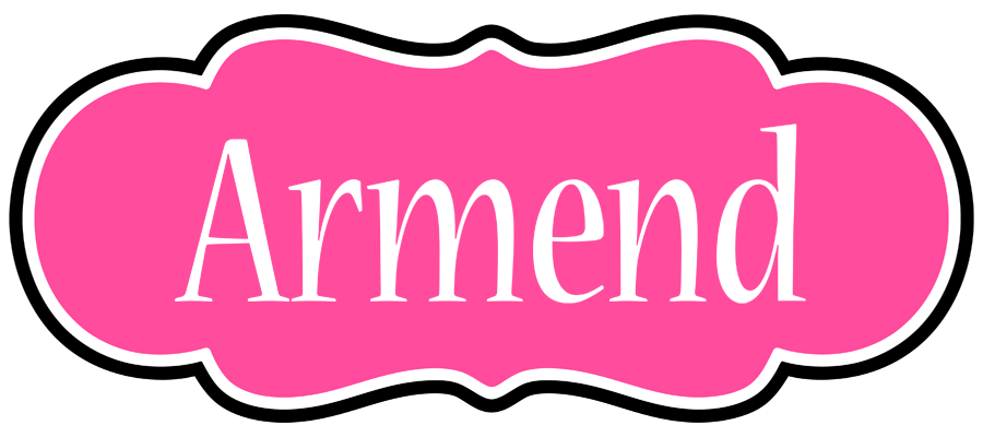 Armend invitation logo