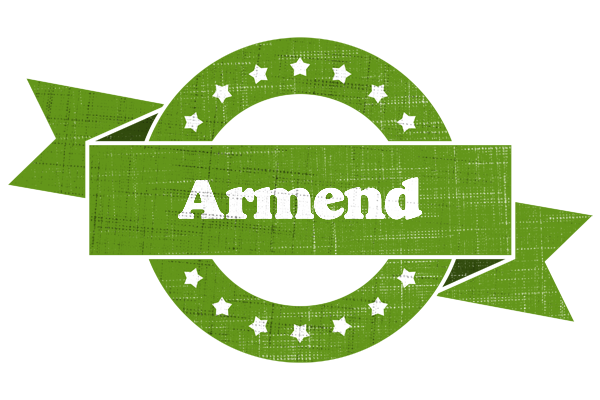 Armend natural logo
