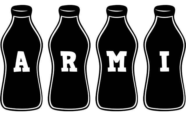 Armi bottle logo