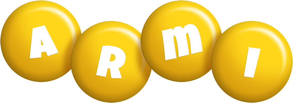 Armi candy-yellow logo