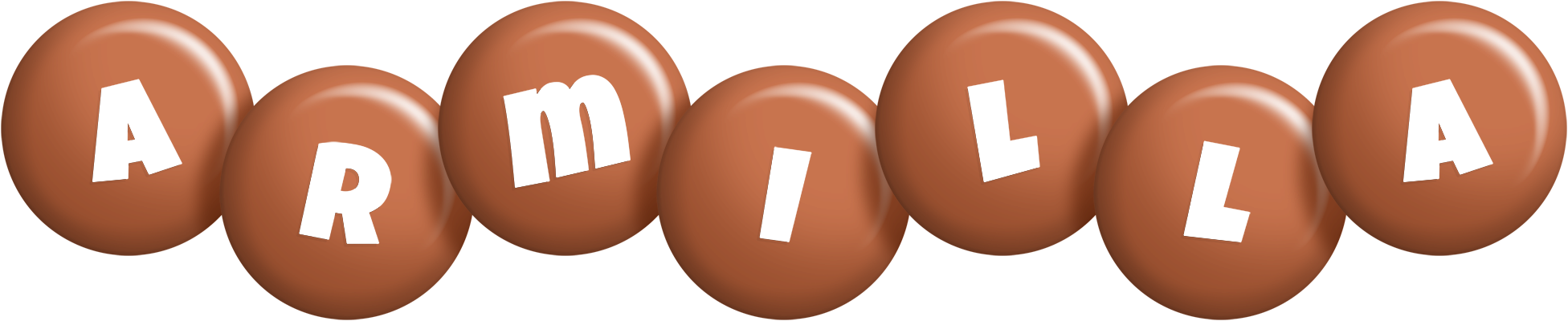Armilla candy-brown logo