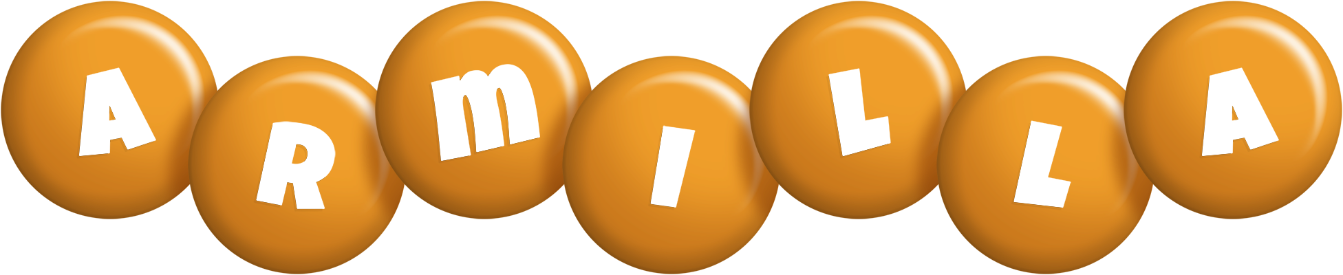 Armilla candy-orange logo
