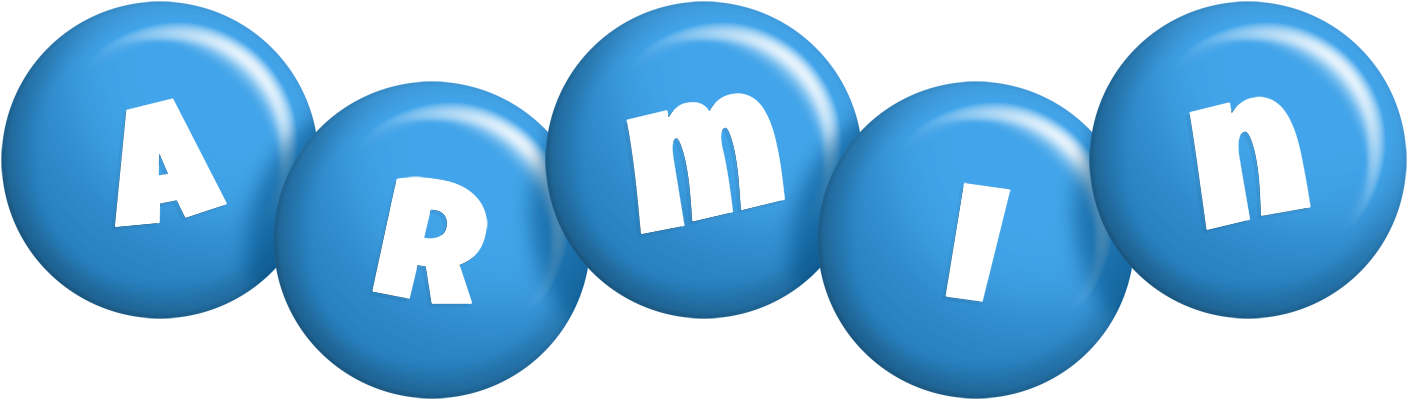 Armin candy-blue logo