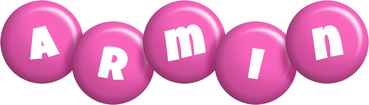 Armin candy-pink logo