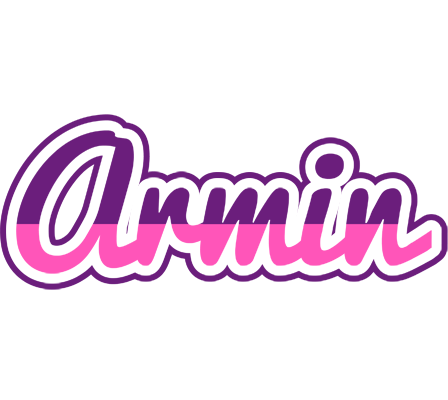 Armin cheerful logo