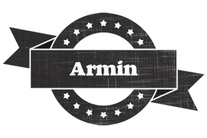 Armin grunge logo