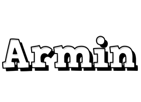 Armin snowing logo