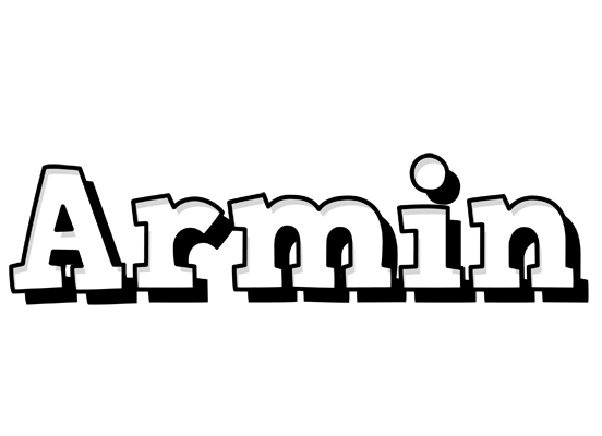 Armin snowing logo