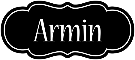 Armin welcome logo