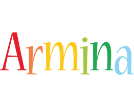 Armina birthday logo