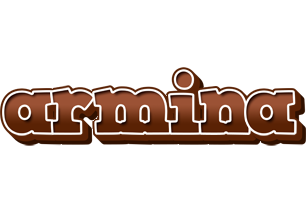 Armina brownie logo