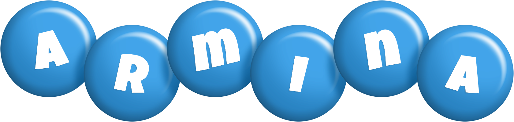 Armina candy-blue logo