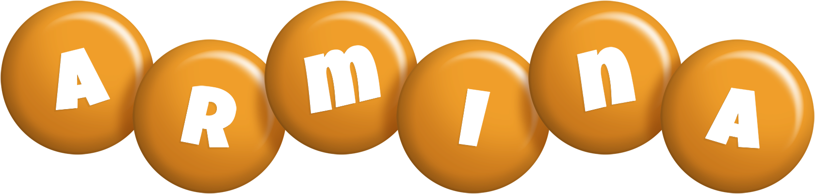 Armina candy-orange logo
