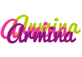 Armina flowers logo