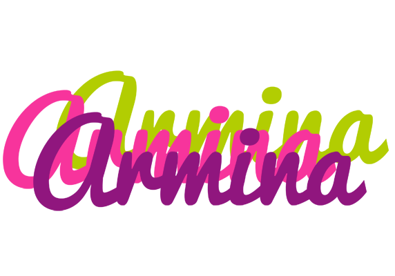 Armina flowers logo