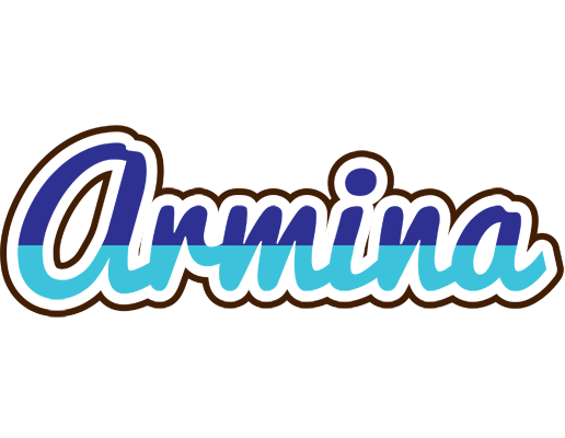 Armina raining logo