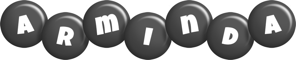 Arminda candy-black logo