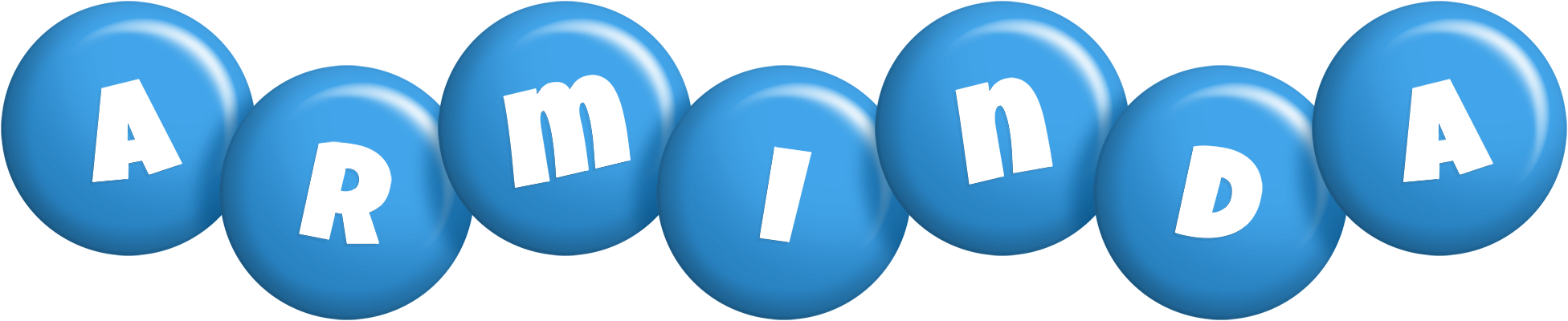 Arminda candy-blue logo