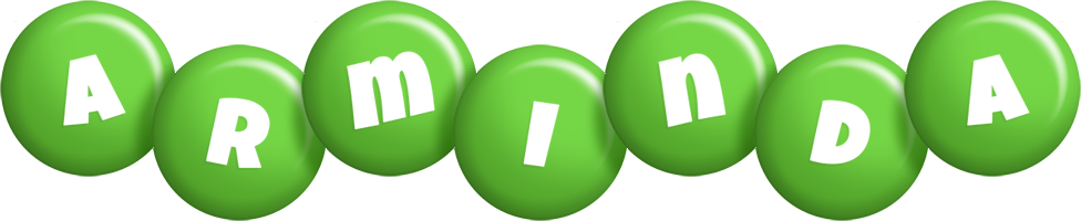Arminda candy-green logo