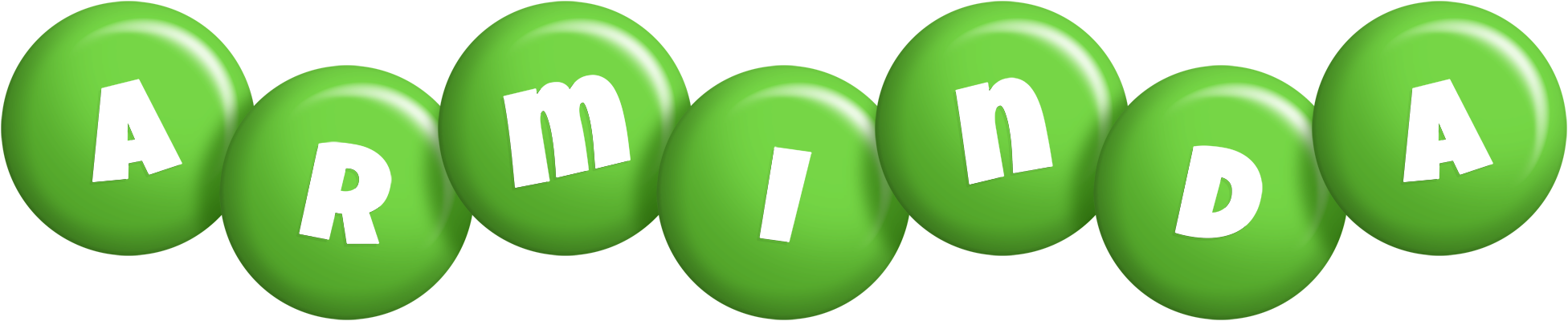Arminda candy-green logo