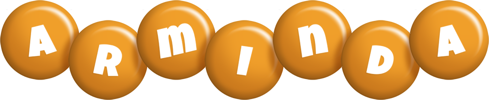 Arminda candy-orange logo