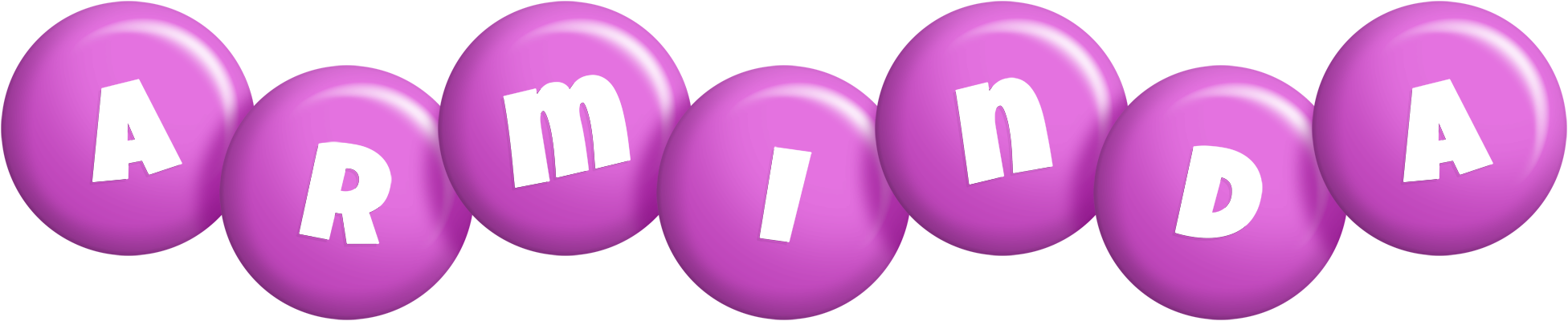 Arminda candy-purple logo
