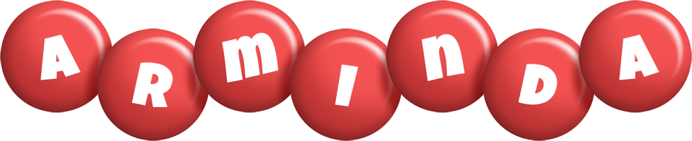Arminda candy-red logo