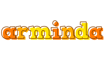 Arminda desert logo
