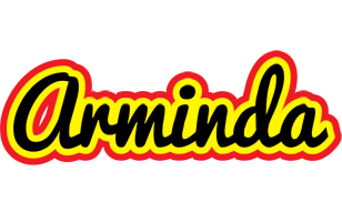 Arminda flaming logo