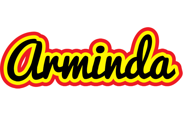 Arminda flaming logo