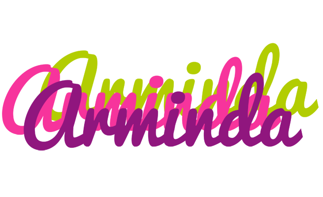 Arminda flowers logo
