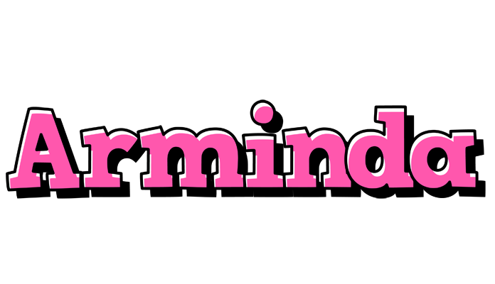Arminda girlish logo