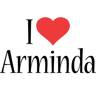 Arminda i-love logo
