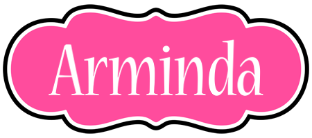 Arminda invitation logo