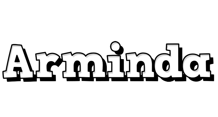 Arminda snowing logo